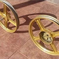 Cerchi dorati piaggio ciao si bravo