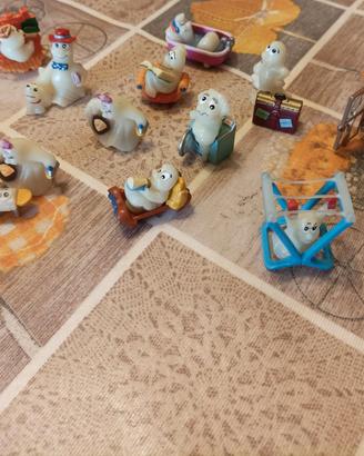 Kinder minifigures 10 collezioni complete