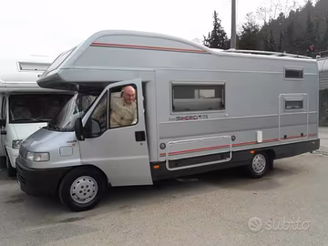 camper mansardato arca superamerica 475