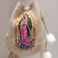 👜 BORSA ARTIGIANALE DELLA VERGINE – FATTA A MANO 