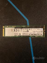 SSD 256gb INTEL SS NVMe