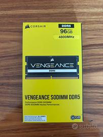 CORSAIR VENGEANCE DDR5 96GB (2x48GB) 800MHz CL40