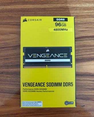 CORSAIR VENGEANCE DDR5 96GB (2x48GB) 800MHz CL40
