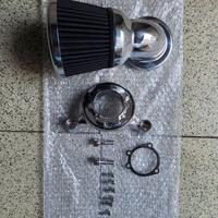 ARLEN NESS FILTRO ARIA VELO90 CROMO per Harley D