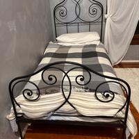 Letto in ferro battuto