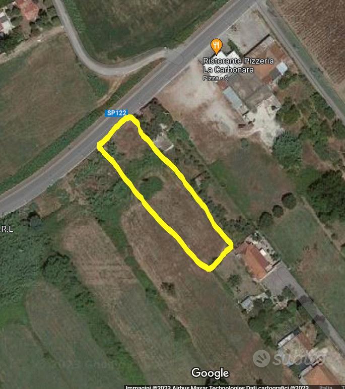 Terreno 1.275 m² 900 mt dal mare - Vista 2