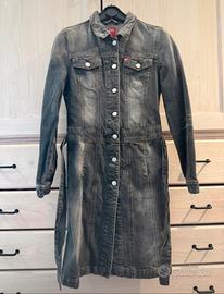 Giacca lunga in denim Miss Sixty – taglia S