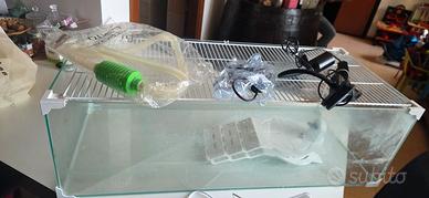 Acquario 85,75 litri  per tartarughe