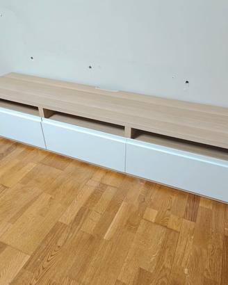 STRUTTURE BESTA LEGNO ANTE BIANCHE