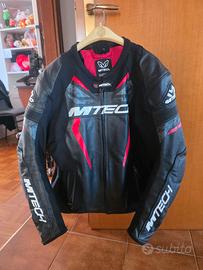 Giacca da moto in pelle  taglia 58