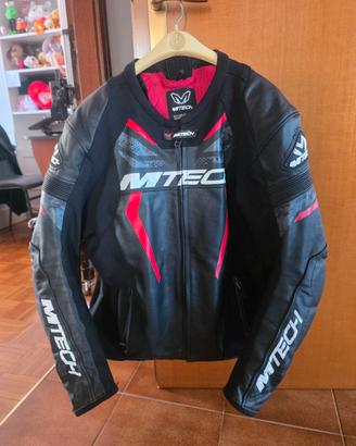 Giacca da moto in pelle  taglia 58