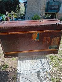 valigia baule vintage 