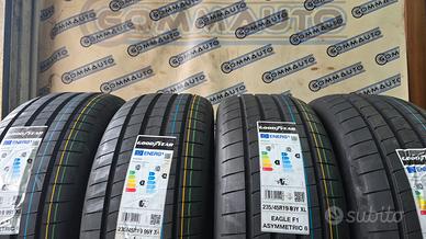 4 pneumatici nuovi 235 45 19 goodyear jeep compass