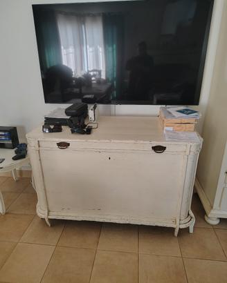 Cassapanca antica stile liberty 