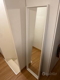 Specchio legno bianco Ikea