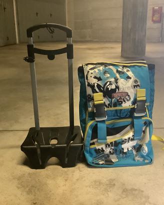 Zaino Scuola SEVEN "In Music Color" + Carrello