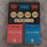 Set Poker Dal Nero anni 90