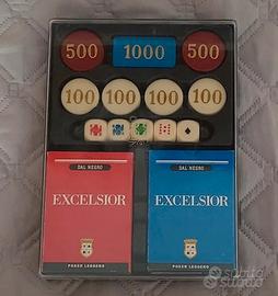 Set Poker Dal Nero anni 90