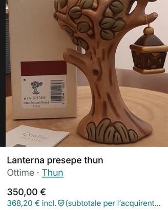 Albero con lanrerns pesepe thun