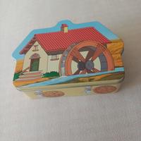 Scatola latta porta merenda Mulino Bianco