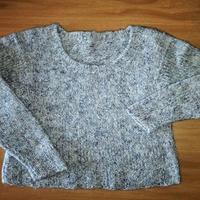 MAGLIONE *NUOVO* grigio chiaro melange