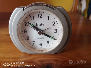 Sveglietta Elite quartz silenziosa anni 80