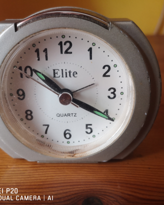 Sveglietta Elite quartz silenziosa anni 80