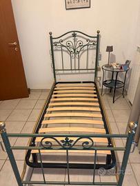 letto in ferro battuto