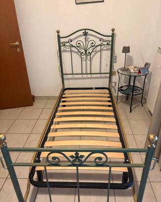 letto in ferro battuto