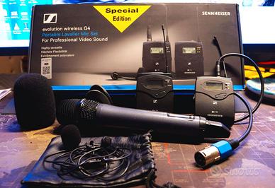 Microfono Sennheiser G4 - KIT TRIO