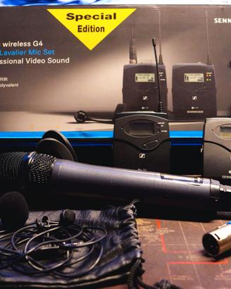 Microfono Sennheiser G4 - KIT TRIO