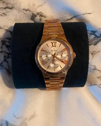 Festina F16718/1, nuovo, mai usato, con pellicole