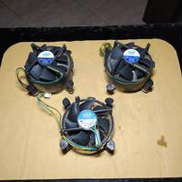3 DISSIPATORE+ VENTOLE INTEL PER PC