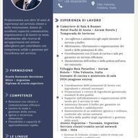 Cameriere / Lavapiatti