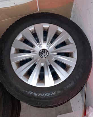 Cerchi in ferro 15” 5x112 con gomme invernali