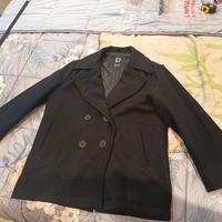 cappotto lana marina