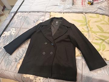 cappotto lana marina