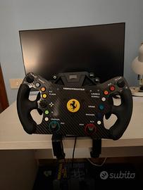 Volante Thrustmaster t598+kit  per desk+pedaliera