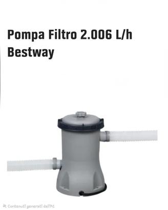 Filtro NUOVO piscina