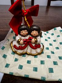 Addobbo coppia angeli Thun