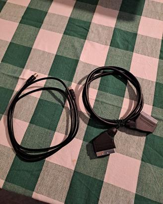 Cavo Scart e Cavo per antenna TV 