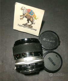 Nikon obiettivo 55 mm f 3.5 micro Pre AI mod