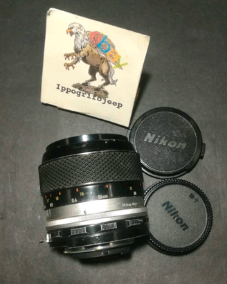 Nikon obiettivo 55 mm f 3.5 micro Pre AI mod
