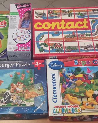 Puzzles e giochi da tavolo