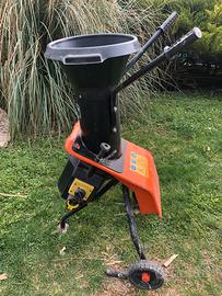 cippatrice elettrica funzionante