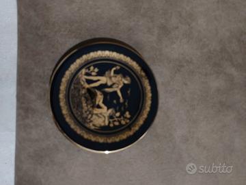 Piattino Greco decorato in oro
