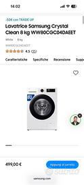 Lavatrice+asciugatrice Samsung nuovi
