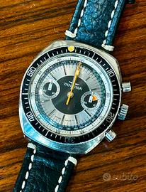 Cronografo vintage diver military Dugena meccanico