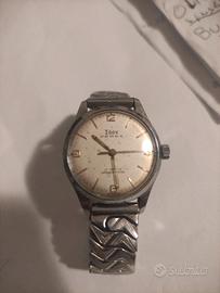 orologio Edox Ferex carica manuale anni 50