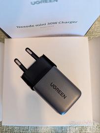 UGREEN Nexode 30W Caricatore USB C GAN 